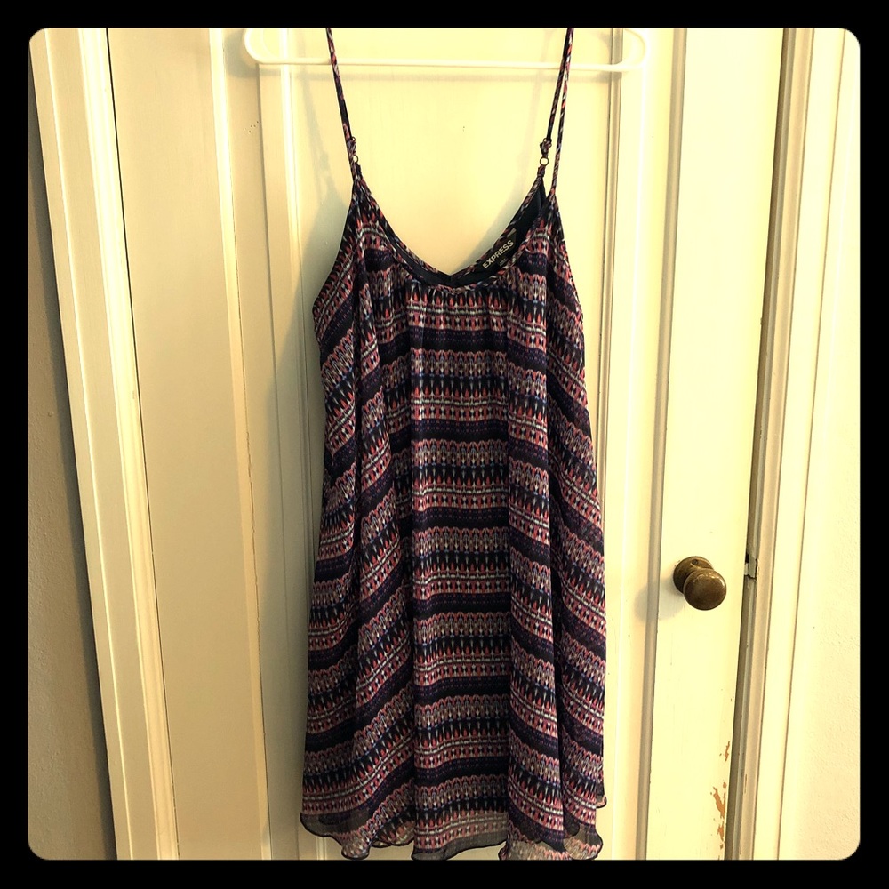 Multi-Colored Flowey Dress